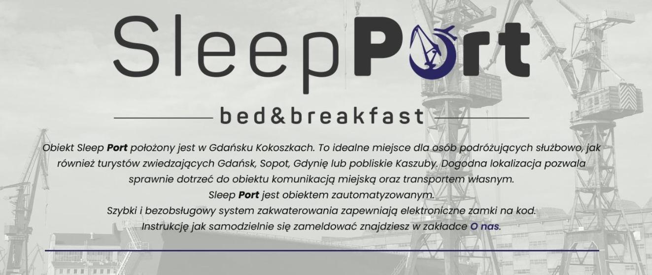 Sleep Port B&B - Bezplatny Parking กดัญสก์ ภายนอก รูปภาพ